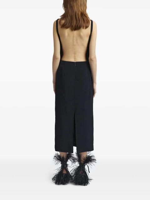 16Arlington Veli midi dress - Black