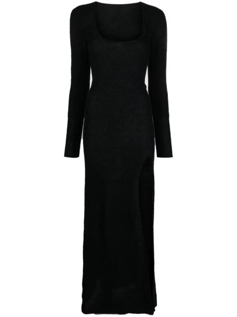 Jacquemus La Robe Dao knitted dress - Black - zdjęcie produktu nr 1