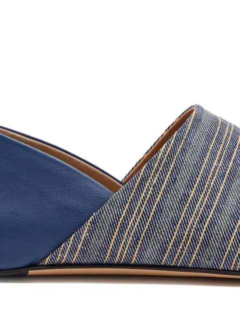 JW Anderson striped slippers - Blue - zdjęcie produktu nr 2