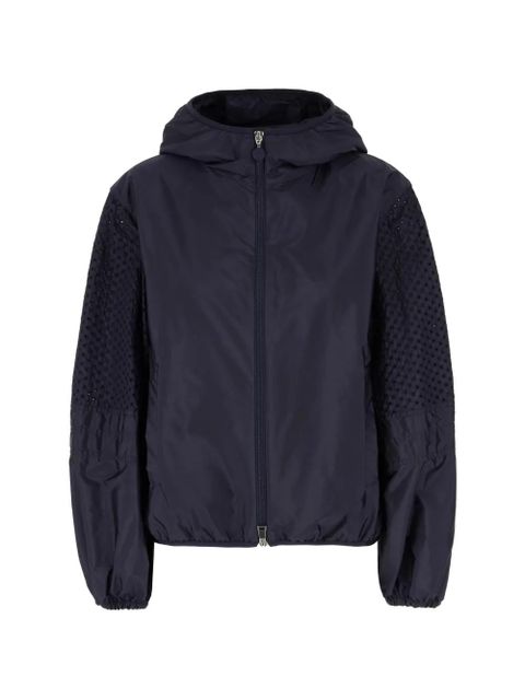 Moncler pierced nylon jacket - Blue - zdjęcie produktu nr 1