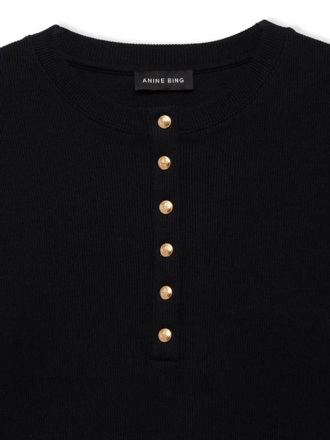 ANINE BING Alessia T-shirt - Black