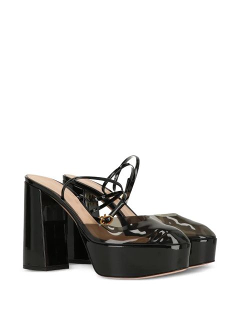 Gianvito Rossi buckle-fastening sandals - Black - zdjęcie produktu nr 2