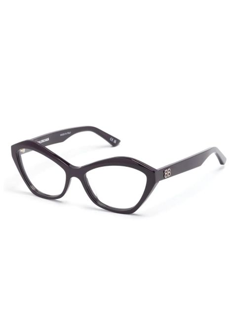 Balenciaga Eyewear cat-eye glasses - Purple - zdjęcie produktu nr 2