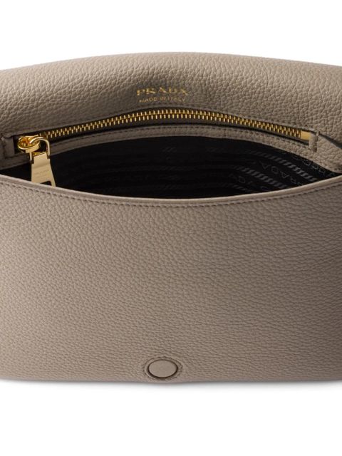 Prada leather shoulder bag - Neutrals