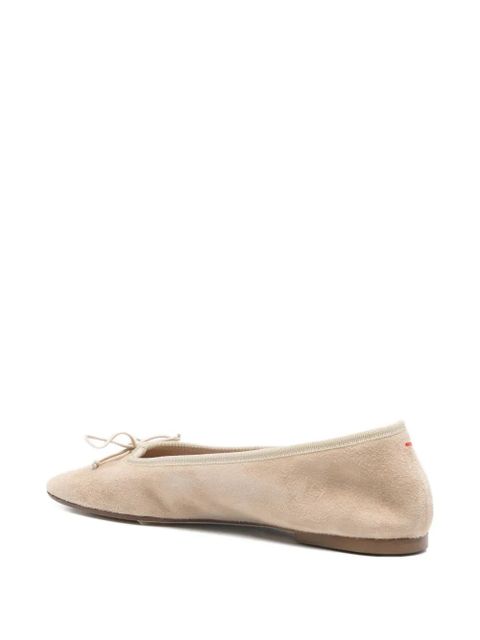 Aeyde tie-detail ballet flats - Neutrals