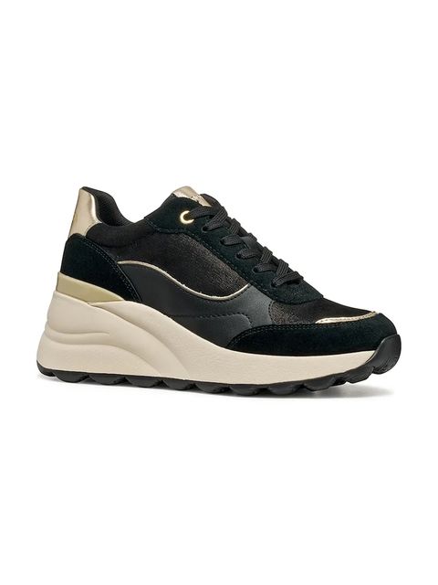 Geox sneakersy D SPHERICA EC13 damskie kolor czarny D45WAA 0MA22 C9999