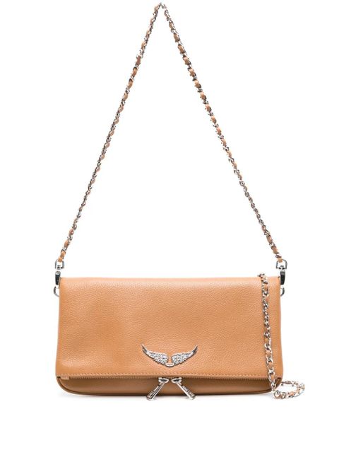 Zadig&Voltaire Rock leather crossbody bag - Brown - zdjęcie produktu nr 1