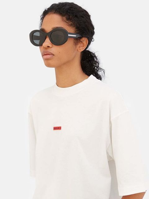 Marni okulary przeciwsłoneczne Mount Bromo kolor czarny EYMRN00007 013 C6H - zdjęcie produktu nr 2