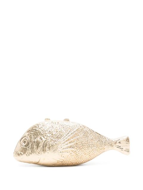 Simkhai fish-shape clutch bag - Gold - zdjęcie produktu nr 1