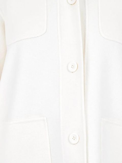 Max Mara buttoned pocket overshirt - Neutrals