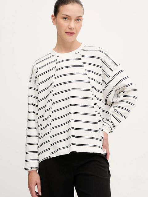 G-Star t-shirt bawełniany kolor beżowy D27183.E134 - zdjęcie produktu nr 1