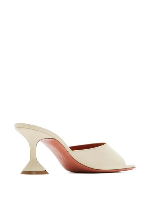 Amina Muaddi 70mm Lupita sandals - White