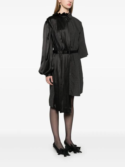 Balenciaga 50/50 shirt dress - Black