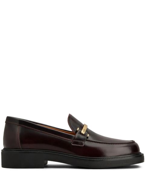 Tod's leather loafers - Red - zdjęcie produktu nr 1