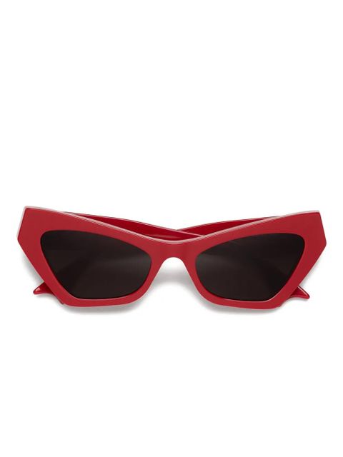 Marni Eyewear Zelaryth cat-eye sunglasses - Red - zdjęcie produktu nr 2