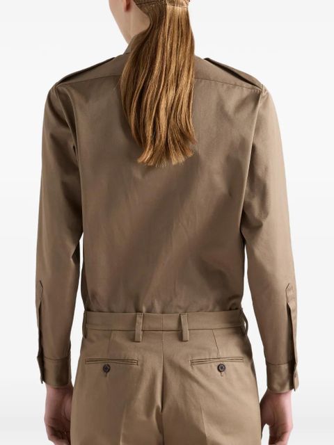 Prada chino shirt - Neutrals