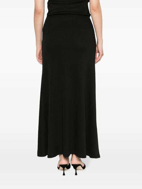 Christopher Esber Orbit cut-out maxi skirt - Black