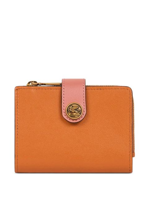 ETRO small leather wallet - Orange - zdjęcie produktu nr 1