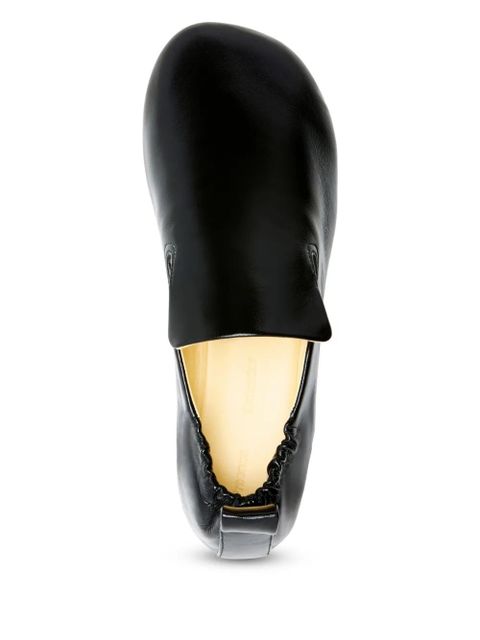 Proenza Schouler glove ruched loafers - Black