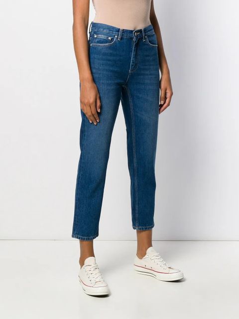 Carhartt WIP cropped Page jeans - Blue