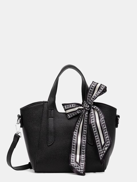 Answear.LAB torebka skórzana kolor czarny