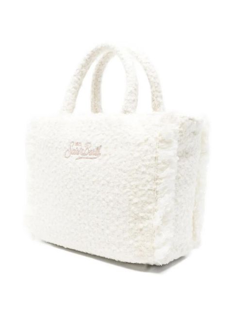 MC2 Saint Barth embroidered tote bag - White