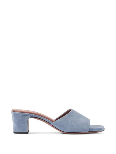 Paris Texas Ava block-heel mules - Blue - zdjęcie produktu nr 1