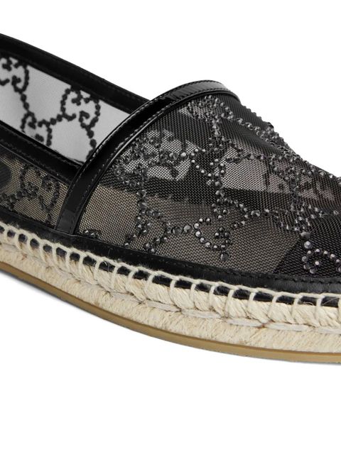 Gucci GG-pattern espadrilles - White