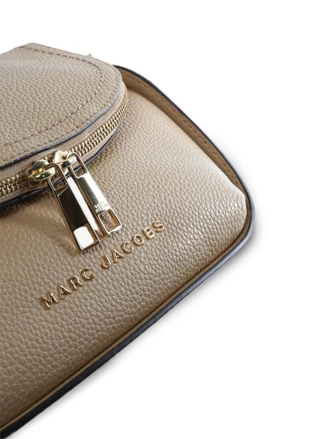 Marc Jacobs zip leather cross body bag - Neutrals