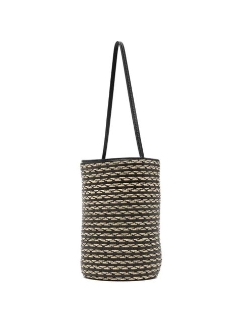 The Row woven-design tote bag - Black