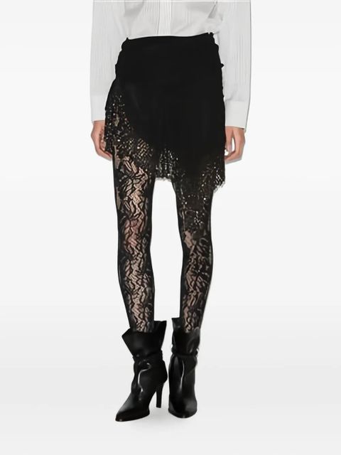 ISABEL MARANT embellished ruffled skirt - Black - zdjęcie produktu nr 2