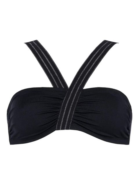 ERES Rendez-vous cross-strap bikini top - Black - zdjęcie produktu nr 1