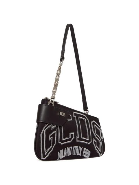 GCDS Comma Notte shoulder bag - Black