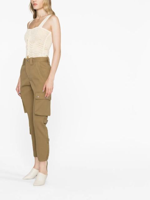 ISABEL MARANT Elodie cargo trousers - Brown