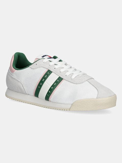 Tommy Jeans sneakersy LOW PROFILE RUNNER kolor biały EN0EN02742 - zdjęcie produktu nr 1