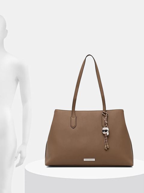 Karl Lagerfeld torebka IKON kolor brązowy B1W30001