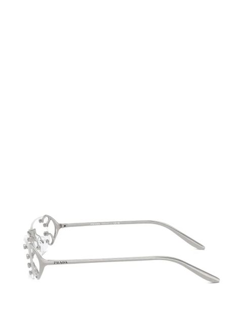 Prada Eyewear rimless glasses - Silver