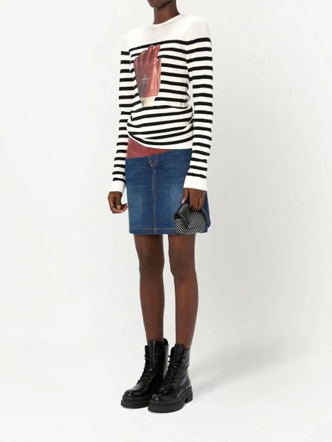 JW Anderson mini Twister crystal bag - Black - zdjęcie produktu nr 2