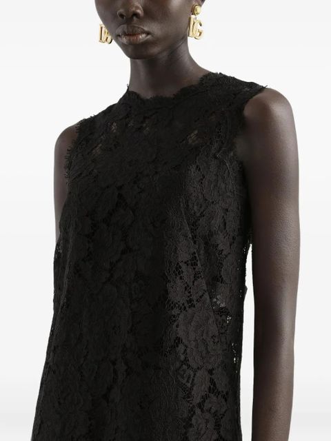 Dolce & Gabbana DNA lace mini dress - Black - zdjęcie produktu nr 2