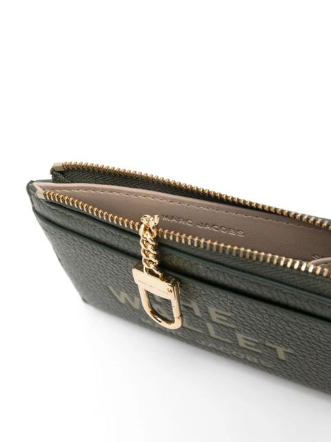 Marc Jacobs The Leather top zip multi wallet - Green