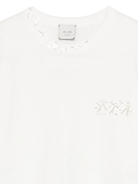 Alysi embellished T-shirt - White - zdjęcie produktu nr 2