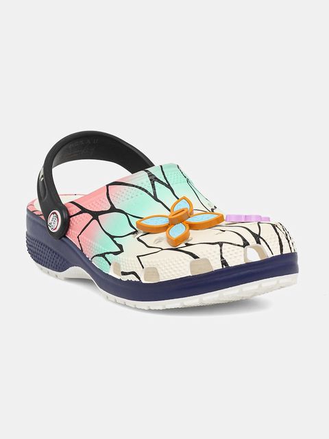 Crocs klapki Classic Demon Slayer Shinobu Clog damskie kolor multicolor 211412 - zdjęcie produktu nr 1