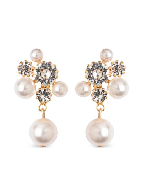 Jennifer Behr Bristol earrings - White - zdjęcie produktu nr 1
