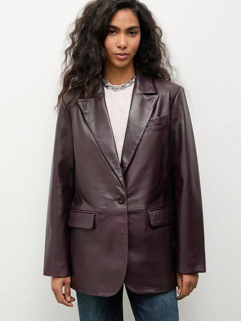 Answear.LAB marynarka skórzana