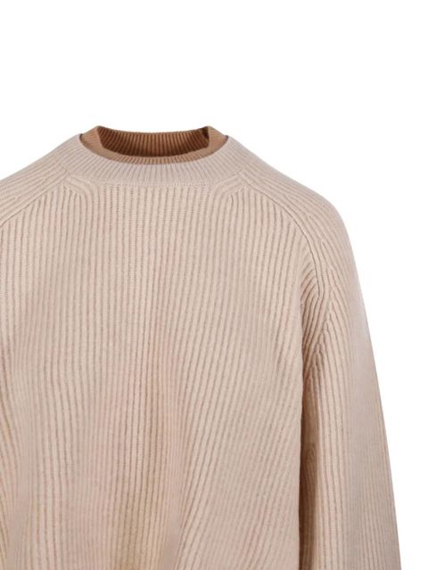Max Mara ribbed-knit jumper - Neutrals
