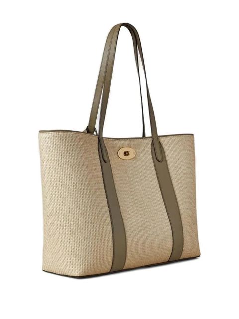 Mulberry Bayswater leather tote bag - Neutrals