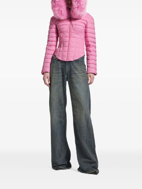 Balenciaga hooded jacket - Pink