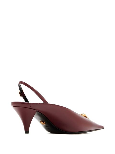 Versace 55mm La Medusa slingback pumps - Red - zdjęcie produktu nr 2