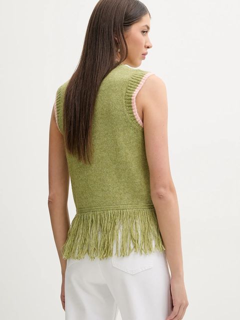 Never Fully Dressed kamizelka z domieszką wełny