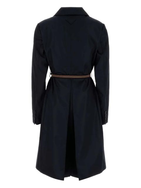 Prada belted panelled coat - Blue - zdjęcie produktu nr 2